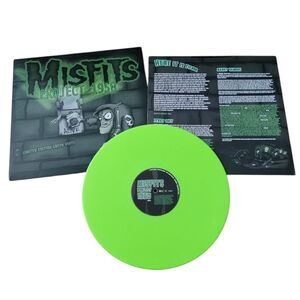 Misfits Project 1950 RARE LIMITED EDITION 3K Neon Green Vinyl Record Rock/Punk
